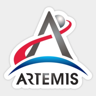 Nasa Artemis Program Logo Sticker